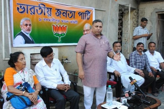 Sunil Deodhar arrives in Tripura: BJP worldâ€™s number one party claims Deodhar